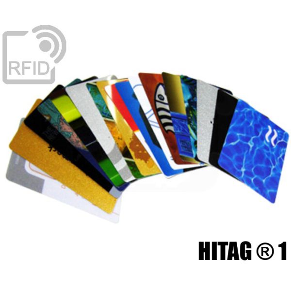CR02C05 Tessere card personalizzate RFID Hitag ® 1 swatch