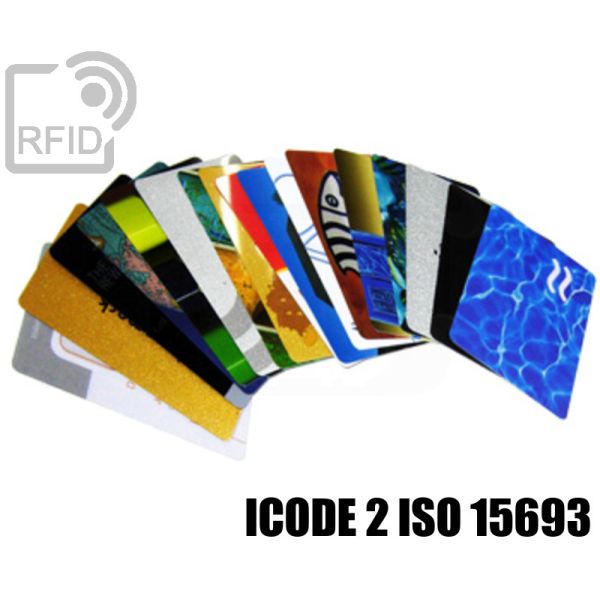 CR02C51 Tessere card personalizzate RFID ICode 2 iso 15693 swatch