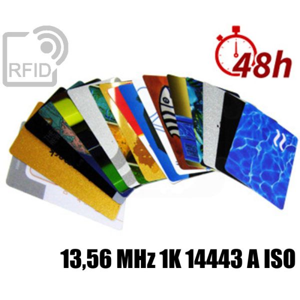 CR03C23 Tessere card stampa 48H RFID 13
