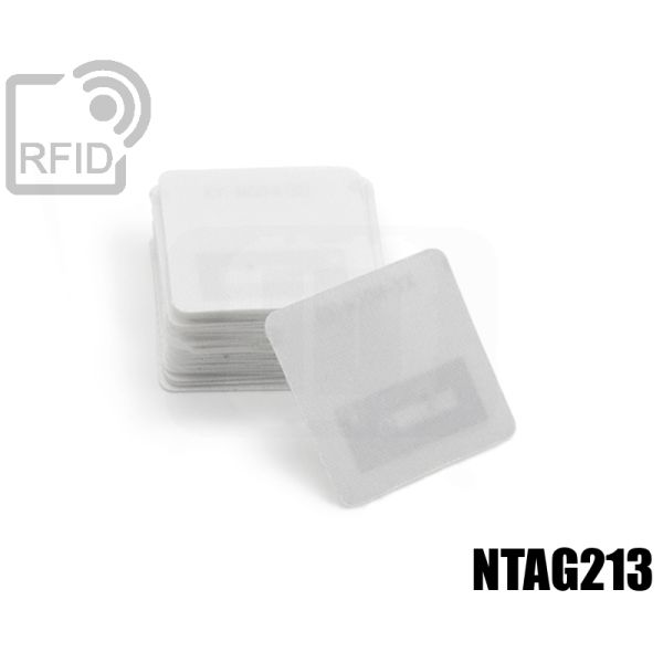 EC04C67 Cartellini Nylon 25 x 25 mm NFC ntag213 thumbnail