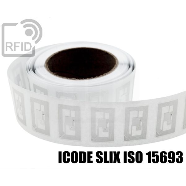 EH22C53 Etichette RFID trasparente 21 x 12 mm ICode SLIX iso 15693 swatch