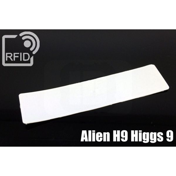 ES07C63 Etichette RFID UHF antimanomissione Alien H9 Higgs 9 swatch