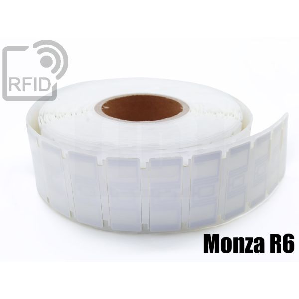ES27C26 Etichette UHF alta aderenza 45 x 20 mm Monza R6 thumbnail