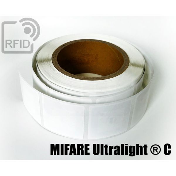 ET01C47 Etichette RFID 30 x 15 mm NFC Mifare Ultralight ® C swatch