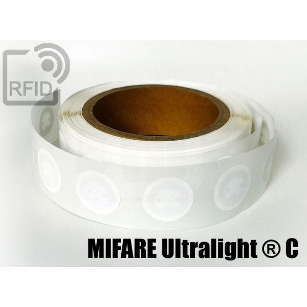 ET02C47 Etichette RFID Diam. 30 mm NFC Mifare Ultralight ® C swatch