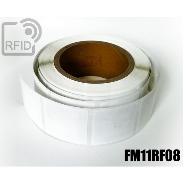 ET03C07 Etichette RFID 50 x 50 mm FM11RF08 thumbnail