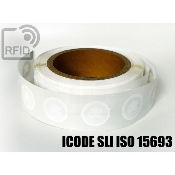 ET04C11 Etichette RFID Diam. 25 mm NFC ICode SLI iso 15693 thumbnail