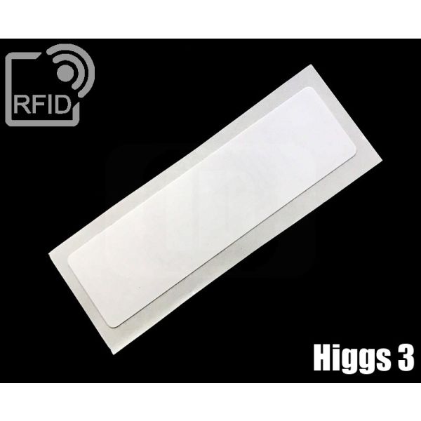 ET07C33 Etichette RFID 73 x 30 mm Alien H3 Higgs 3 swatch