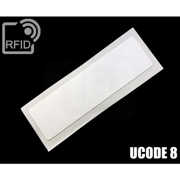 ET16C39 Etichette RFID 60 x 20 mm UCode 8 swatch