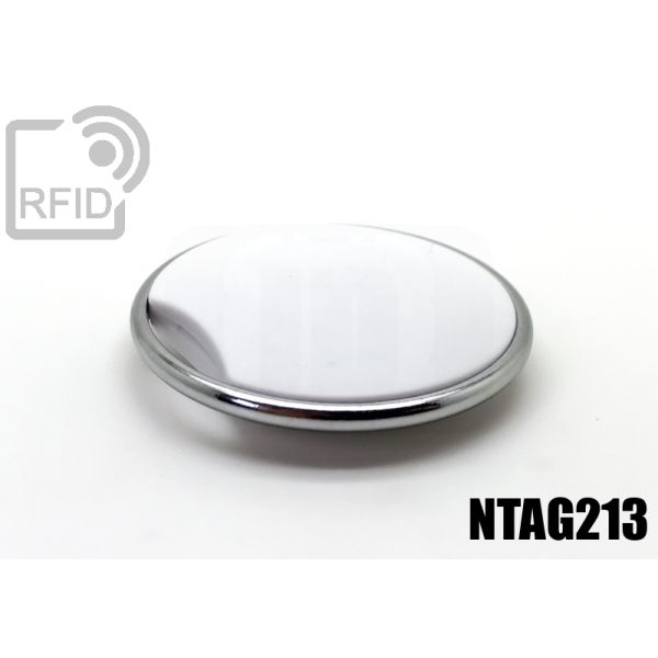 KB02C67 Portachiavi wireless circolare NFC ntag213 swatch