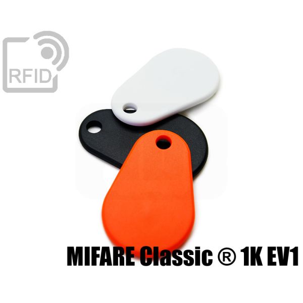 KY06C08 Portachiavi RFID TPU Mifare Classic ® 1K Ev1 swatch