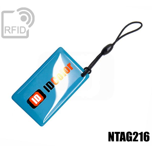 KY10C68 Portachiavi RFID large NFC ntag216 swatch