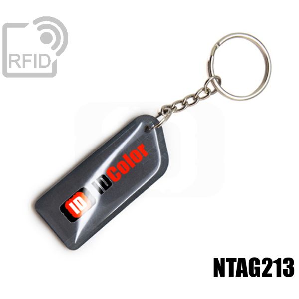 KY11C67 Portachiavi tag RFID slim NFC ntag213 swatch
