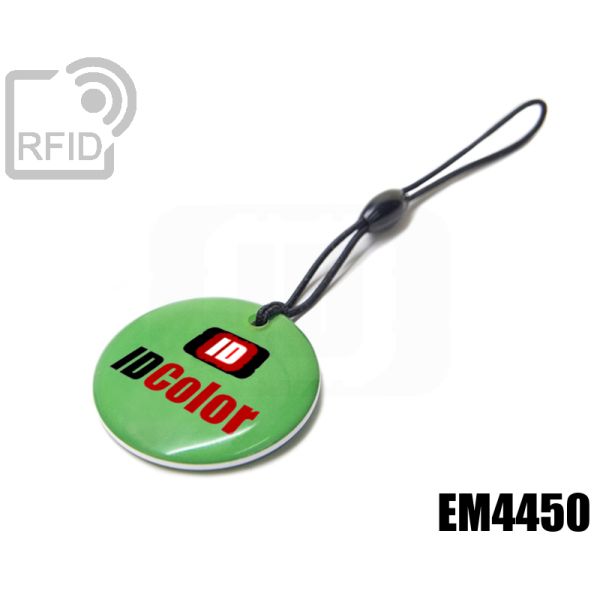 KY12C03 Portachiavi tag RFID circolare EM4450 swatch