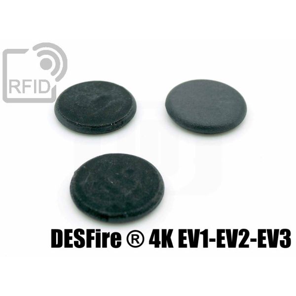 TR03C10 Dischi RFID fibra vetro NFC Desfire ® 4K Ev1-Ev2-Ev3 thumbnail