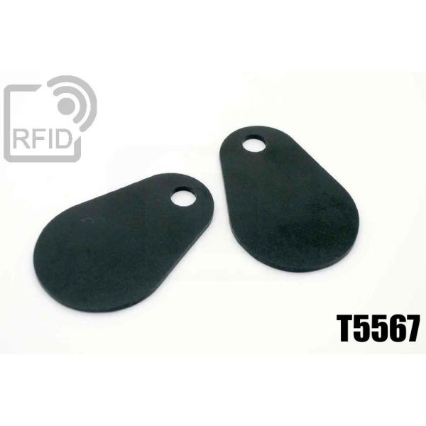 TR05C04 Targhetta RFID fibra vetro T5567 thumbnail