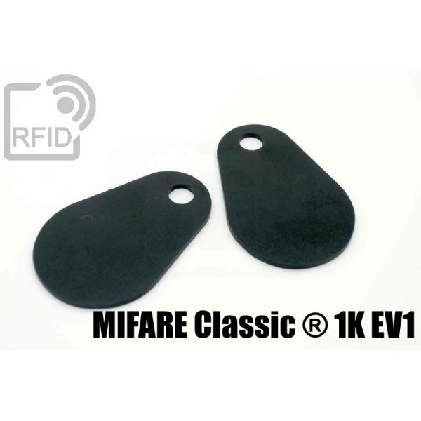TR05C08 Targhetta RFID fibra vetro Mifare Classic ® 1K Ev1 thumbnail