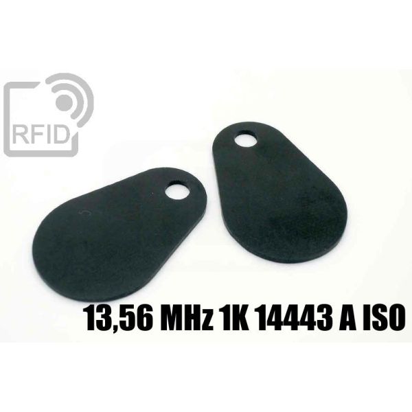 TR05C23 Targhetta RFID fibra vetro 13