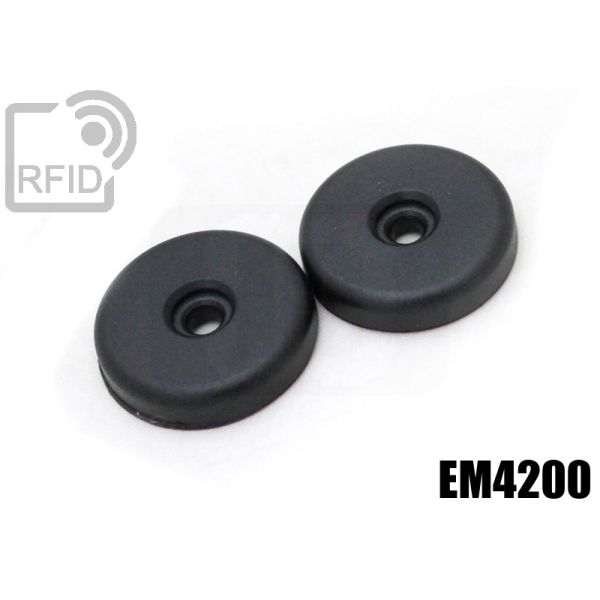TR06C02 Dischetti RFID 30mm ABS vite/adesivo EM4200 swatch