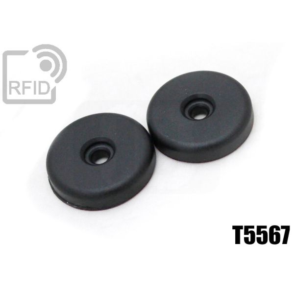 TR06C04 Dischetti RFID 30mm ABS vite/adesivo T5567 swatch