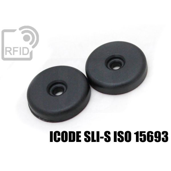 TR06C52 Dischetti RFID 30mm ABS vite/adesivo ICode SLI-S iso 15693 swatch