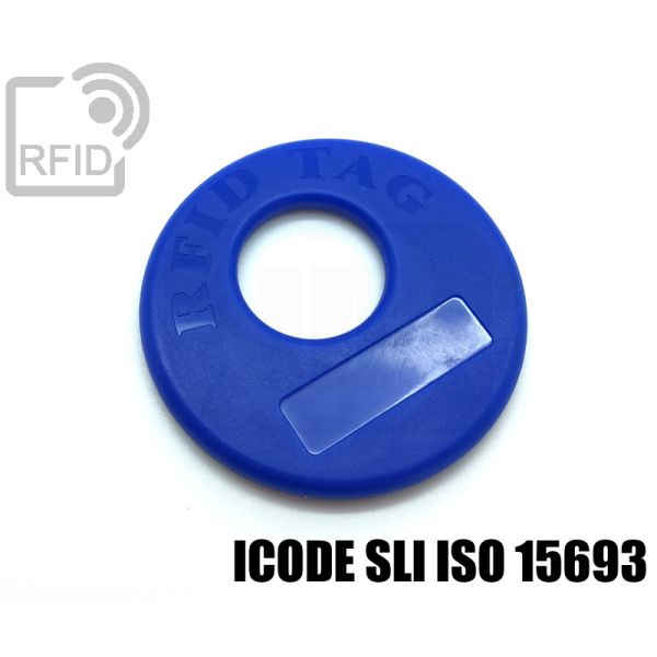 TR14C11 Disco RFID prodotti appesi NFC ICode SLI iso 15693 thumbnail