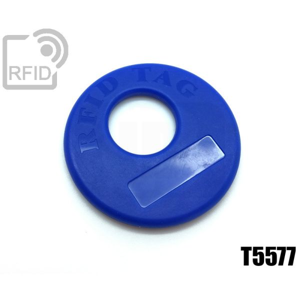 TR14C40 Disco RFID prodotti appesi T5577 thumbnail