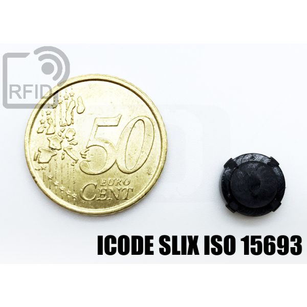 TR18C53 Tag circolare RFID miniaturizzato ICode SLIX iso 15693 thumbnail