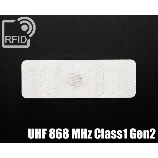 TR25C81 Etichetta RFID lavanderia UHF 868 MHz Class1 Gen2 thumbnail