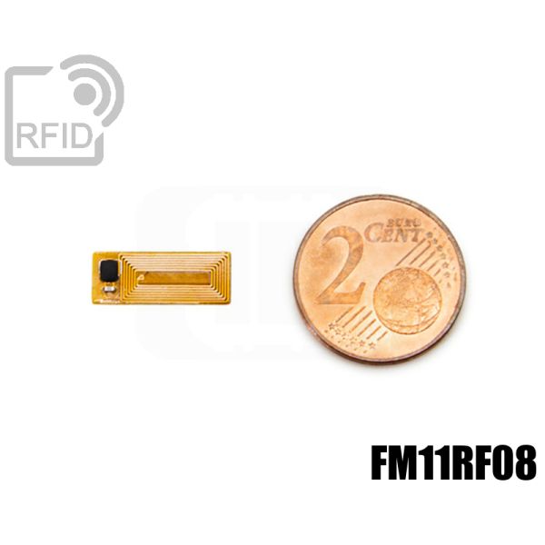 TR27C07 Etichetta RFID film 6 x 15 mm FM11RF08 thumbnail
