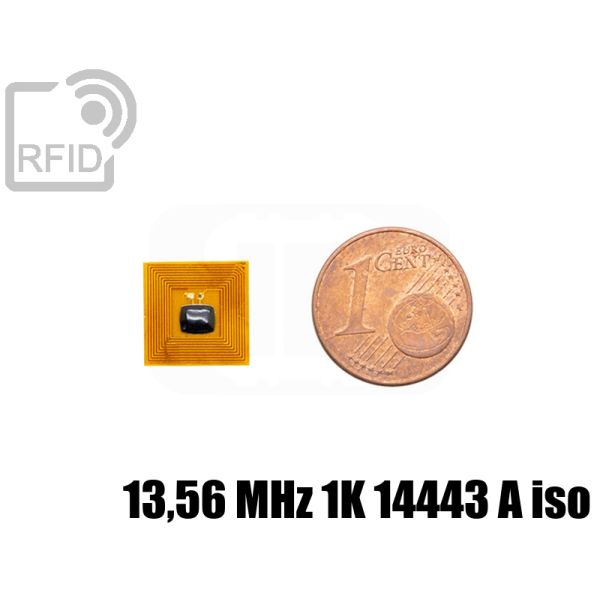 TR38C23 Tag RFID film 10 x 10 mm 13