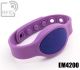 BR07C02 Braccialetti RFID clip silicone EM4200 small