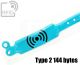 BR31C93 Braccialetti RFID monouso impermeabili NFC Type 2 144 bytes small