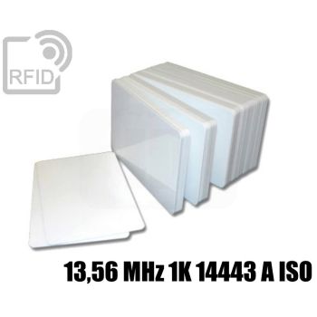 CR01C23 Cartes RFID blanches 13,56 MHz 1K 14443 A iso small