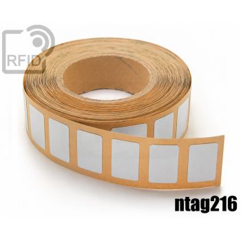 ES39C68 Etichette 40 x 25 mm RFID antimetallo NFC ntag216 small