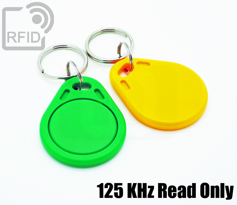 Portachiavi RFID 125 KHz Blu – ID Univoco Leggibile