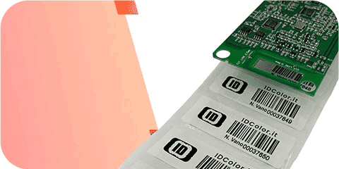 customized RFID labels during the coding action